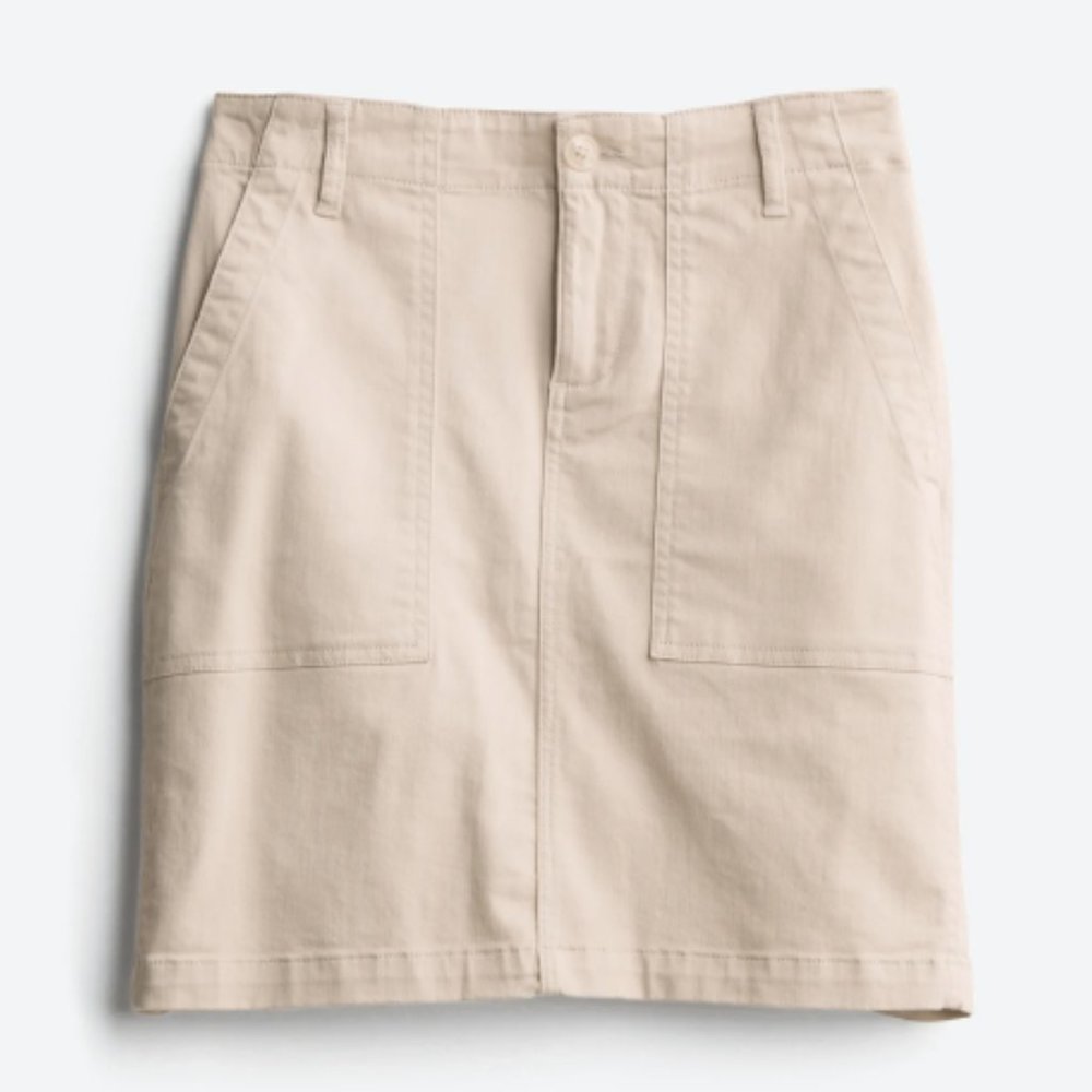 Off white Liverpool jean skirt